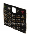 Photo 4 — Teclado ruso BlackBerry 9100 Pearl 3G, Negro con números blancos