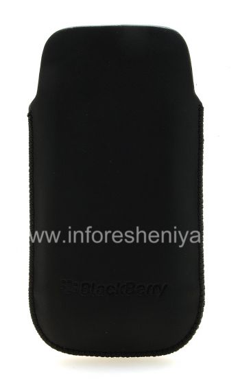 Leather Case-pocket mat for BlackBerry 9100/9105 Pearl 3G