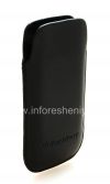Photo 3 — Leather Case-pocket mat for BlackBerry 9100/9105 Pearl 3G, The black
