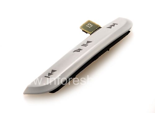 Photogallery for Bagian atas tubuh dengan tombol media BlackBerry 9100 / 9105 Pearl 3G, putih product