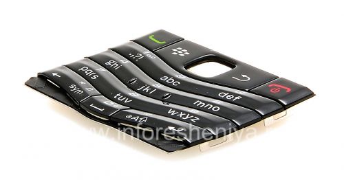 Photogallery for Die englische Original Tastatur für Blackberry 9105 Pearl 3G, schwarz product
