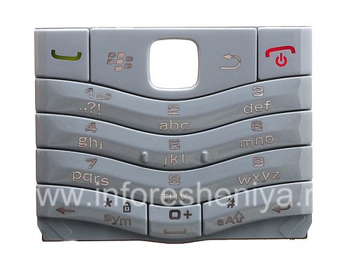 Photogallery for Die englische Original Tastatur für Blackberry 9105 Pearl 3G, schwarz product