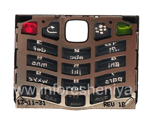 Photogallery for Die englische Original Tastatur für Blackberry 9105 Pearl 3G, schwarz product