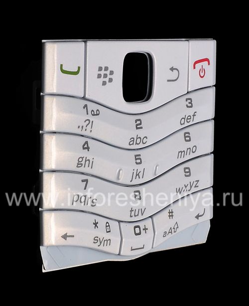 Photogallery for Die englische Original Tastatur für Blackberry 9105 Pearl 3G, schwarz product