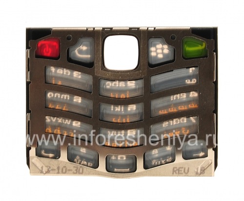 Photogallery for オリジナルキーボードBlackBerry 9105 Pearl 3Gその他の言語, 黒、アラビア語 product