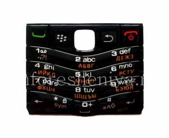 Russie clavier BlackBerry 9105 Pearl 3G