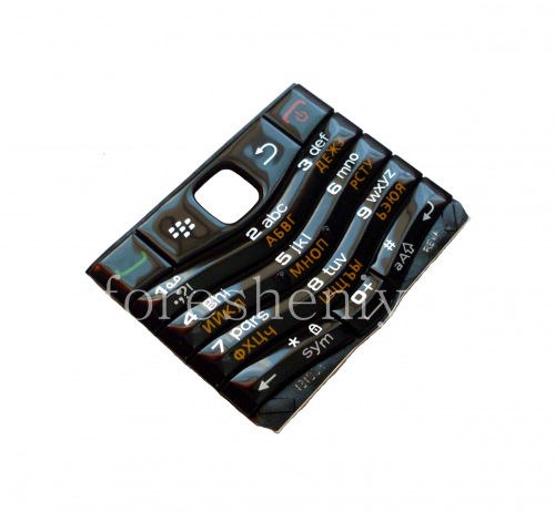 Photogallery for 俄语键盘BlackBerry 9105 Pearl 3G, 黑（黑） product
