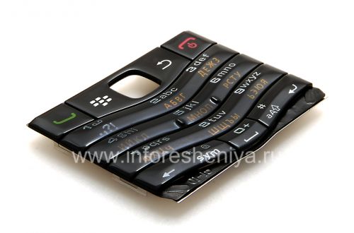 Photogallery for Teclado ruso BlackBerry 9105 Pearl 3G (copia), Negro product
