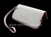 Photo 7 — الأصلي حقيبة جلد حقيبة جلدية فوليو لبلاك بيري 9100/9105 Pearl الجيل الثالث 3G, أبيض / الوردي (الأبيض ث / الوردي لهجات)