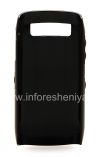 Photo 2 — Der ursprüngliche Kunststoffabdeckung, Abdeckung Hard Shell für Blackberry 9100/9105 Pearl 3G, Schwarz / Schwarz (Schwarz / Schwarz)
