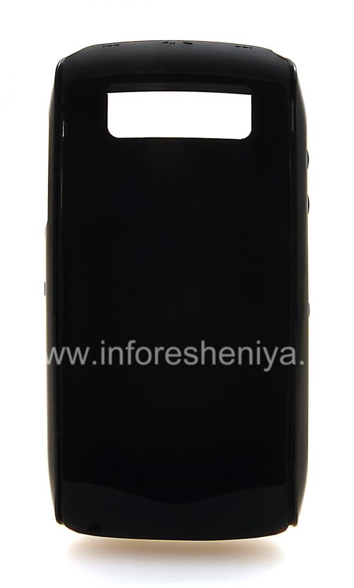 Photogallery for ブラックベリー9100/9105 Pearl 3G用プラスチックリムハードシェル＆スキンでオリジナルシリコンケース, ブラック/ブラック（ブラック/ブラック） product