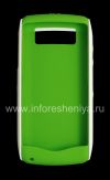 Photo 2 — Funda de silicona original con el borde de plástico Hardshell y piel para BlackBerry 9100/9105 Pearl 3G, Blanco / Verde (blanco / verde)