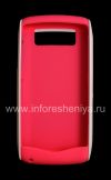 Photo 2 — Original-Silikon-Hülle mit Kunststoffrand Hardshell & Skin für Blackberry 9100/9105 Pearl 3G, Weiß / Rosa (Weiß / Pink)