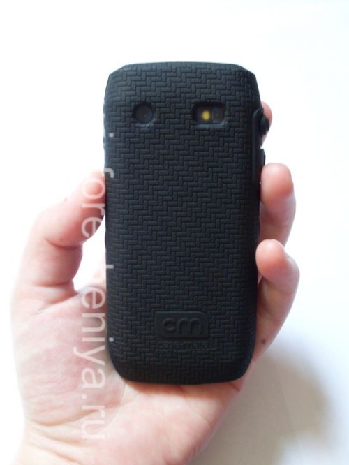 Photogallery for 公司硅胶套案例队友灵巧蒙皮为BlackBerry 9100 Pearl 3G, 黑 product