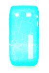 Photo 1 — Etui en silicone d'entreprise compacté Case-Mate Gelli pour BlackBerry 9100/9105 Pearl 3G, Bleu (bleu turquoise)