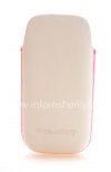 Photo 2 — 原装皮套口袋Koskin袖珍袋为BlackBerry 9100 / 9105 Pearl 3G, 白色/粉色（白（W）/粉红口音）