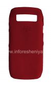 Photo 1 — Etui en silicone d'origine pour BlackBerry 9100/9105 Pearl 3G, Rouge foncé (Dark Red)