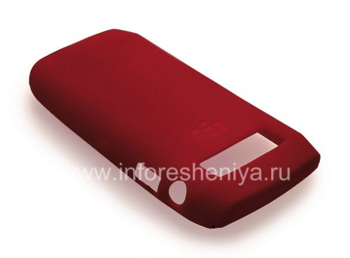 Photogallery for Original-Silikon-Hülle für Blackberry 9100/9105 Pearl 3G, Dunkelrote (dunkelrot) product