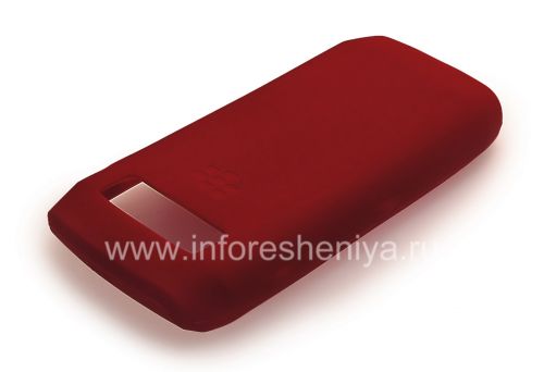 Photogallery for Original-Silikon-Hülle für Blackberry 9100/9105 Pearl 3G, Dunkelrote (dunkelrot) product