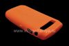 Photo 5 — Etui en silicone d'origine pour BlackBerry 9100/9105 Pearl 3G, Orange avec soulagement "motif henné" (Orange, henné)