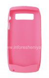 Photo 2 — Original Silicone Case for BlackBerry 9100 / 9105 Pearl 3G, Pink impumuzo "zehena" (Pink, Henna)