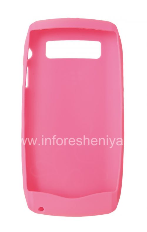 Photogallery for Original-Silikon-Hülle für Blackberry 9100/9105 Pearl 3G, Rosa gemustert &quot;Henna&quot; (Pink, Henna) product