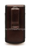 Photo 2 — ক্লিপ টি-মোবাইল লেদার BlackBerry জন্য কেস & খাপ বহন সঙ্গে স্বাক্ষর চামড়া কেস, বাদামী