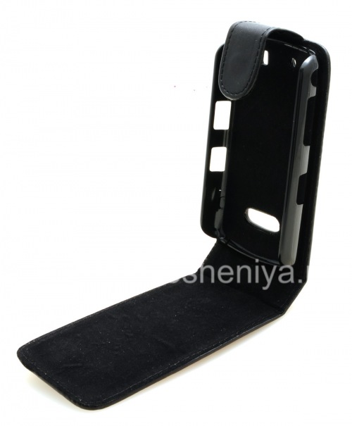 Photogallery for 与BlackBerry 9500 / 9530风暴纵向开皮套盖, 黑 product