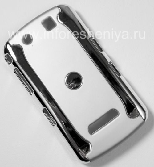 Photogallery for حالة من البلاستيك &quot;كروم&quot; لبلاك بيري 9500/9530 العاصفة, فضة product