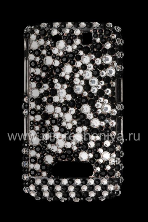 Photogallery for Kunststoffbeutel-Abdeckung mit Strass für Blackberry 9500/9530 Sturm, &quot;Placer&quot; product