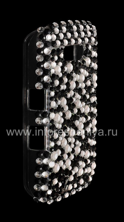 Photogallery for Kunststoffbeutel-Abdeckung mit Strass für Blackberry 9500/9530 Sturm, &quot;Placer&quot; product