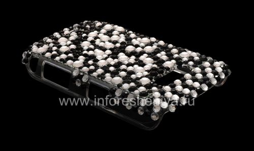 Photogallery for Kunststoffbeutel-Abdeckung mit Strass für Blackberry 9500/9530 Sturm, &quot;Placer&quot; product