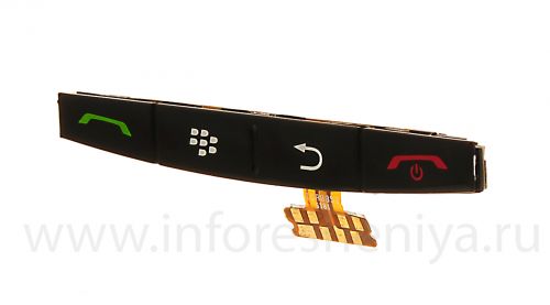 Photogallery for BlackBerry 9500 / 9530 ঝড় জন্য মূল কীবোর্ড, কালো product