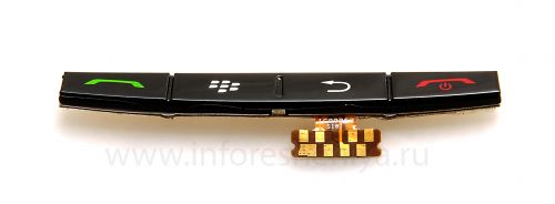 Photogallery for BlackBerry 9500 / 9530 ঝড় জন্য মূল কীবোর্ড, কালো product
