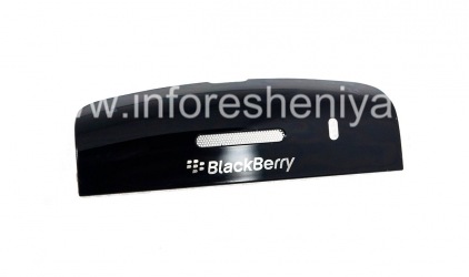 Ingxenye izindlu Top-cover for BlackBerry 9500 / 9530 Storm, black