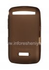 Photo 1 — Etui en silicone d'origine pour BlackBerry 9500/9530 Tempête, Gray (Gris fumé)