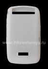 Photo 1 — Etui en silicone d'origine pour BlackBerry 9500/9530 Tempête, Caucasien (Blanc)