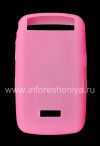 Photo 1 — Etui en silicone d'origine pour BlackBerry 9500/9530 Tempête, Rose (Rose)