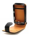 Photo 2 — Signature Leather Case with vertical opening cover Cellet Executive Case for BlackBerry 9500/9530 Storm, Black Brown