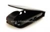 Photo 9 — BlackBerry 9520 / Storm2 9550 জন্য উল্লম্ব খোলার সঙ্গে চামড়া ক্ষেত্রে কভার, কালো