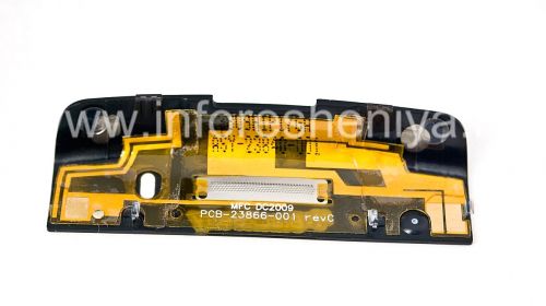 Photogallery for ブラックベリー9520/9550 Storm2ための船体トップカバーの一部, ブラック product