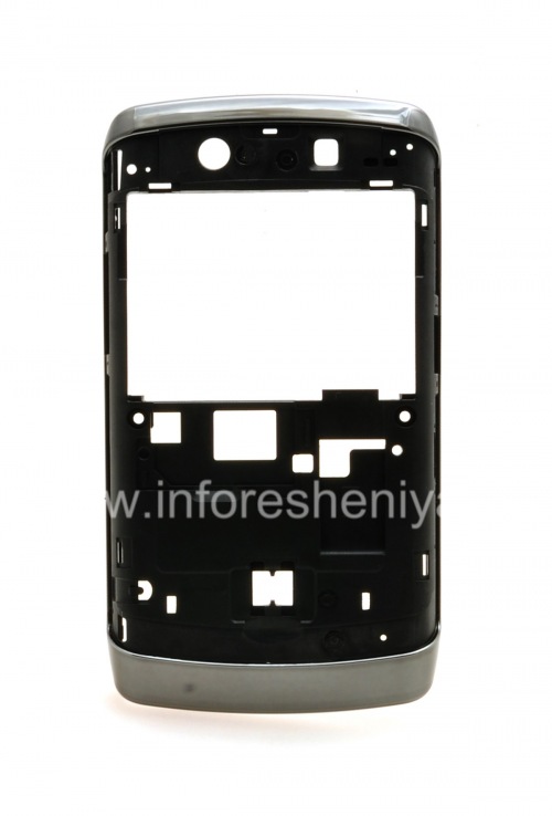 Photogallery for عناصر حافة دون سكن لبلاك بيري 9520/9550 STORM2, الظلام لامع / أسود product