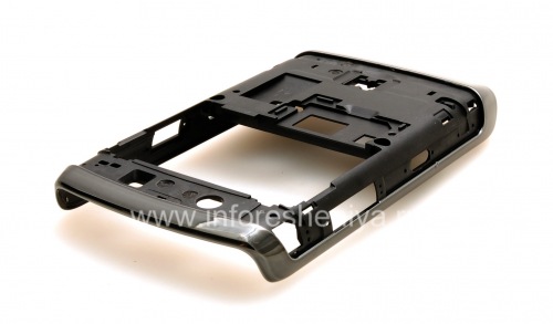 Photogallery for عناصر حافة دون سكن لبلاك بيري 9520/9550 STORM2, الظلام لامع / أسود product