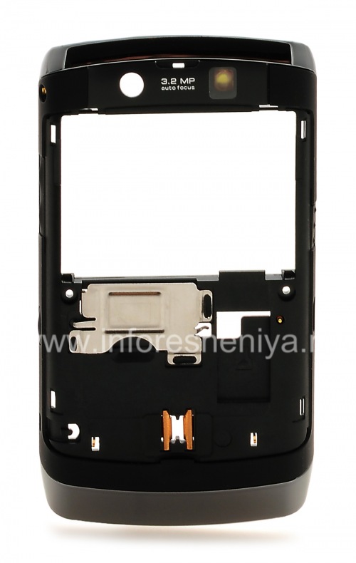 Photogallery for Die Felge mit Elementen der Gehäuse für Blackberry Storm2 9520/9550, Dark metallic / Schwarz product