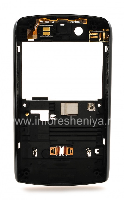 Photogallery for Die Felge mit Elementen der Gehäuse für Blackberry Storm2 9520/9550, Dark metallic / Schwarz product