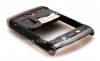 Photo 5 — Tepi elemen perumahan untuk BlackBerry 9520 / Storm2 9550, Gelap Metallic / Hitam