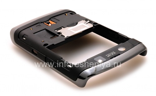 Photogallery for Die Felge mit Elementen der Gehäuse für Blackberry Storm2 9520/9550, Dark metallic / Schwarz product