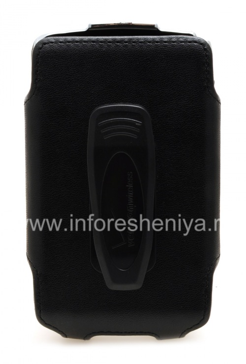 Photogallery for BlackBerry 9520 / Storm2 9550 জন্য খাপ ভেরাইজন শেল / খাপ কম্বো সঙ্গে কর্পোরেট এক্সক্লুসিভ চামড়া কেস, ব্ল্যাক (কালো) product
