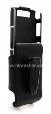 Photo 7 — Corporate Exclusive Isikhumba Ikesi holster Verizon Shell / holster Combo for BlackBerry 9520 / Storm2 9550, Black (Black)