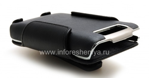 Photogallery for BlackBerry 9520 / Storm2 9550 জন্য খাপ ভেরাইজন শেল / খাপ কম্বো সঙ্গে কর্পোরেট এক্সক্লুসিভ চামড়া কেস, ব্ল্যাক (কালো) product